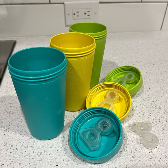 Re-play No-Spill Sippy Cup - 3 cups plus extra valve plus soft spout cup - Picture 2 of 5